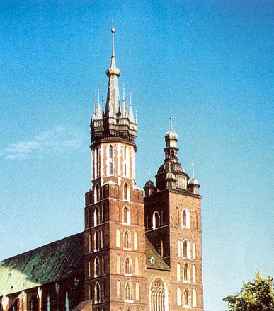 Marienkirche, Krakau, Polen